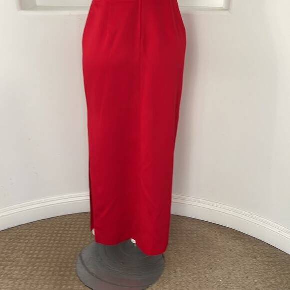 En Français By Huey Waltzer Maxi Evening Party Dress Size 14 Vintage 90s - Picture 10 of 15